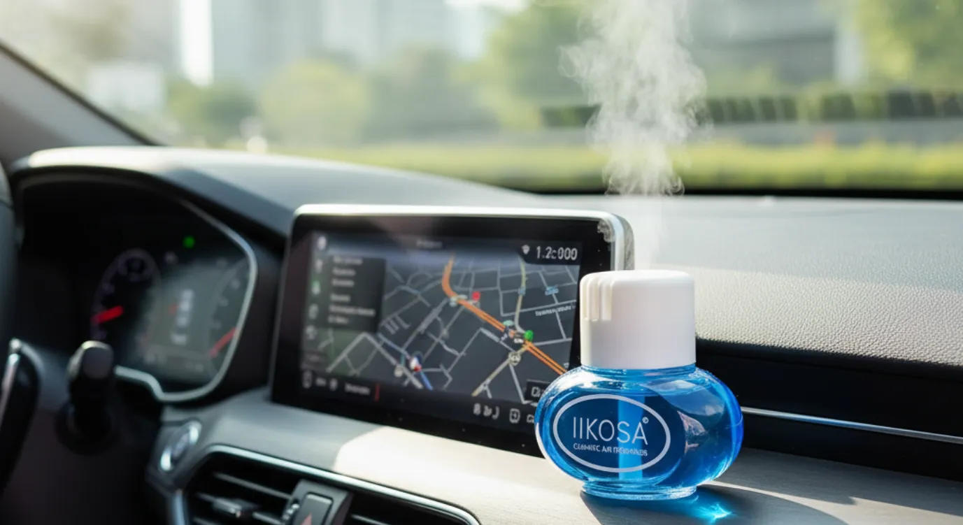 Iikosa car perfume offering a unique luxury fragrance